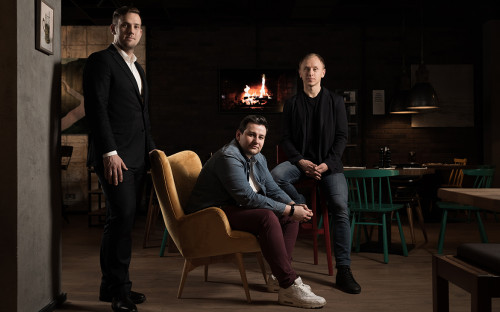 Игорь Санников, Алексей Головин и Евгений Чечеткин (слева направо)<br /> 