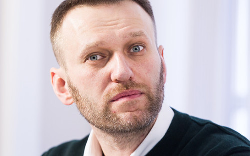 Оппозиционер Алексей Навальный