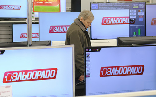 В одном из&nbsp;магазинов сети &laquo;Эльдорадо&raquo;
