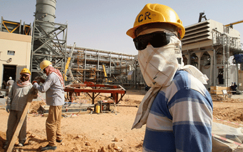 Нефтяное месторождение в Саудовской Аравии


