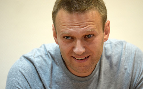 Оппозиционер Алексей Навальный