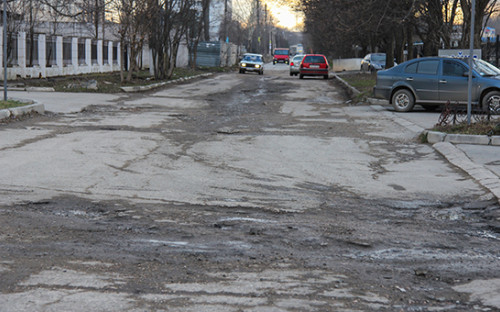 Вид Симферополя, март 2015 года
