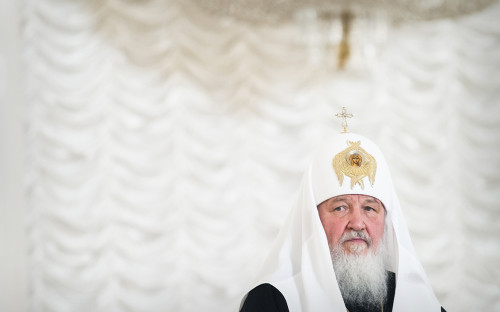 Патриарх Кирилл исключил раздел православных &#171;духами злобы поднебесной&#187;