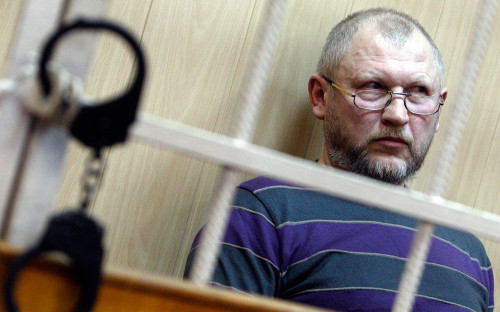 Бывший депутат Государственной думы Михаил Глущенко, обвиняемый по делу об убийстве в 1998 году Галины Старовойтовой