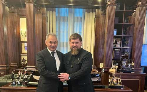 Сергей Шойгу и Рамзан Кадыров
