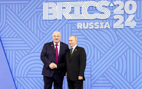Александр Лукашенко и Владимир Путин