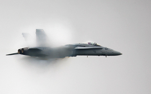Истребитель ВВС Швейцарии F-18


