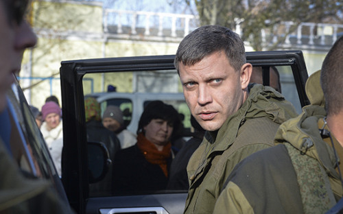 Премьер-министр ДНР Александр Захарченко