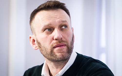 Оппозиционер Алексей Навальный