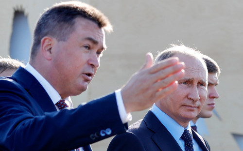 Владимир Миклушевский и Владимир Путин (слева направо)