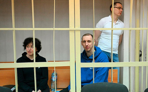 Евгения Россиева,&nbsp;Станислав Матюхин и&nbsp;Алексей Голубев (слева на право)&nbsp;