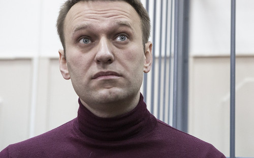 Оппозиционер Алексей Навальный