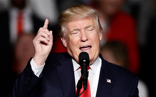 Избранный президент США Дональд Трамп


