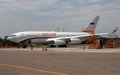 Самолет Ил-96 СЛО &laquo;Россия&raquo;