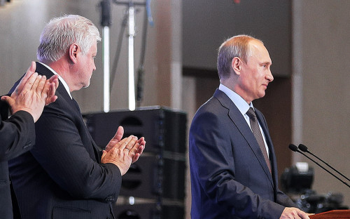 Владимир Путин и&nbsp;Сергей Миронов