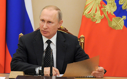 Президент России Владимир Путин, август 2016 года


