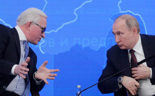Александр Шохин и Владимир Путин
