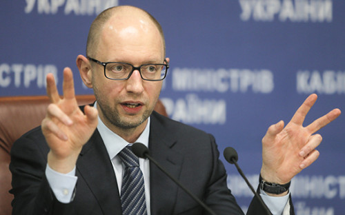 Премьер-министр Украины Арсений Яценюк