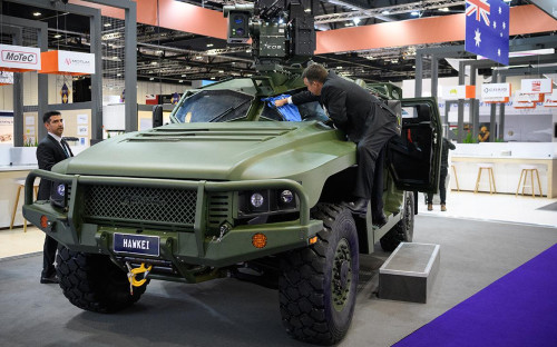 Бронемашина Hawkei