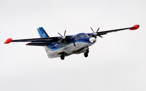 Пассажирский самолет L 410 авиакомпании &laquo;СиЛА&raquo;