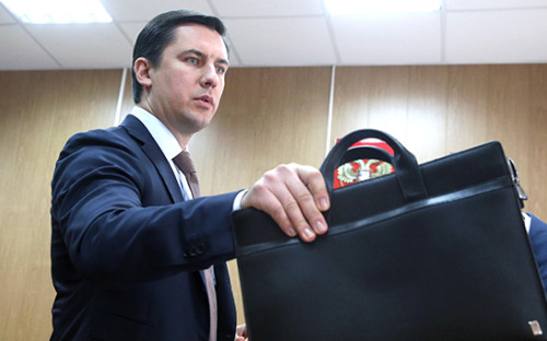 Бывший следователь МВД Павел Карпов, февраль 2015 года
