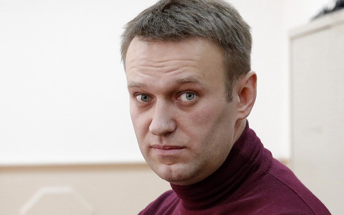Оппозиционер Алексей Навальный