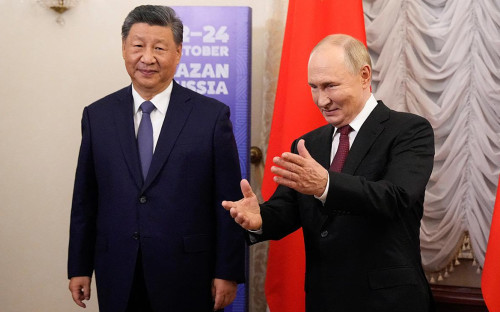 Си Цзиньпин и Владимир Путин