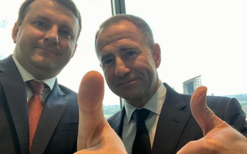 Максим Орешкин и&nbsp;Михаил Бабич
