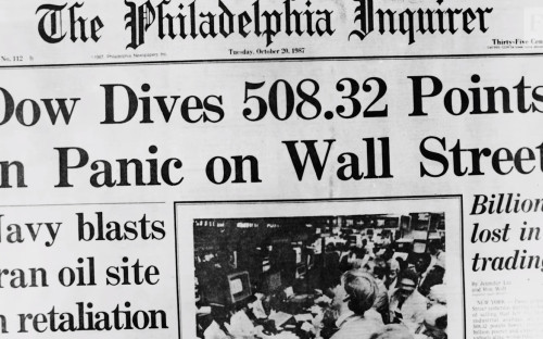 Фото:скриншот ролика Black Monday crash – 30 years on с YouTube-канала Financial Times