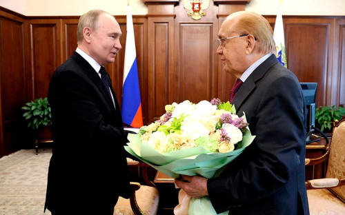 Владимир Путин и Виктор Садовничий