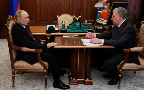 Владимир Путин и Алексей Кудрин
