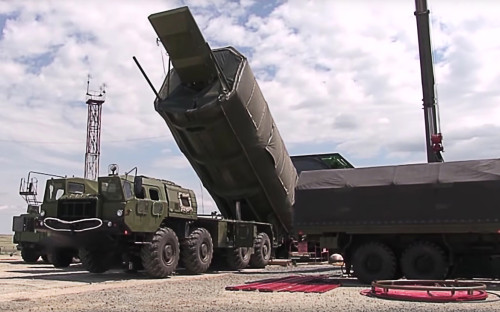 Гиперзвуковой ракетный комплекс &laquo;Авангард&raquo; во время испытаний