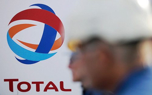 Логотип французской нефтяной компании Total


