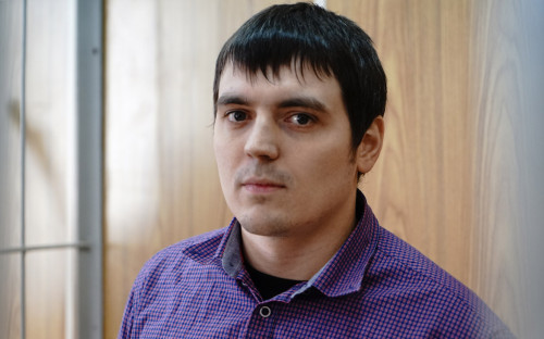 Спецкор РБК Александр Соколов на заседании Хамовнического суда