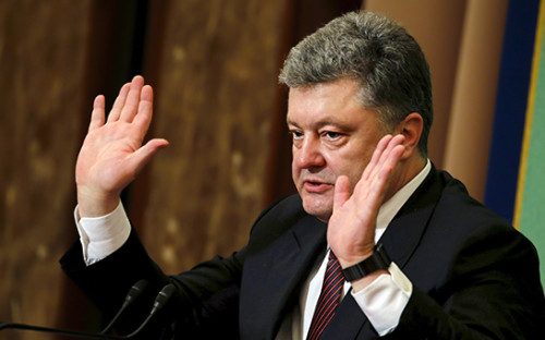 Президент Украины Петр Порошенко
