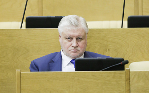 Один из авторов инициативы Сергей Миронов