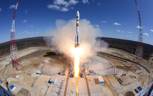 Запуск ракеты &laquo;Союз-2.1а&raquo; со&nbsp;спутниками &laquo;Ломоносов&raquo;, &laquo;Аист-2Д&raquo; и&nbsp;SamSat-218 с&nbsp;космодрома Восточный. 28 апреля 2016 года


