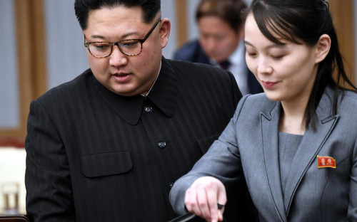Ким Чен Ын и&nbsp;Ким Ё Чжон