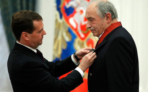 Дмитрий Медведев и Валентин Гафт