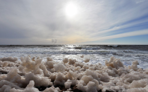 Берег Белого моря в селе Кашкаранцы