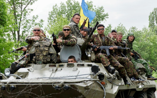 Украинские солдаты