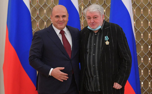 Михаил Мишустин и&nbsp;Вячеслав Добрынин