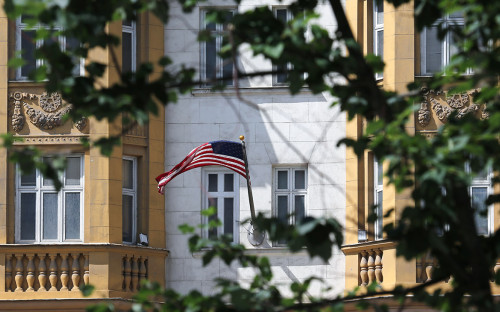 Здание посольства США в Москве