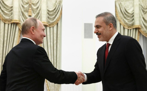 Владимир Путин и&nbsp;Хакан Фидан