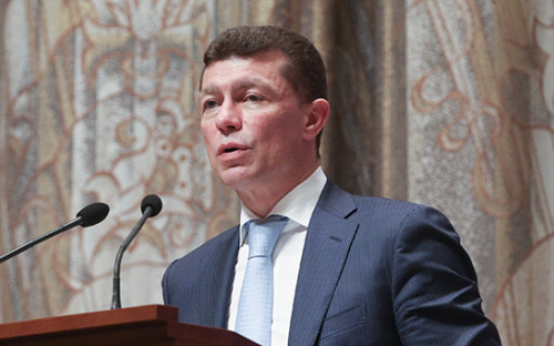 Глава Минтруда Максим Топилин


