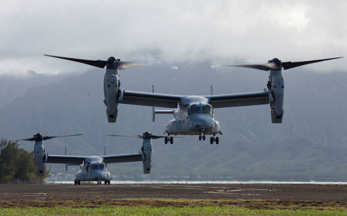 Конвертопланы&nbsp;MV-22&nbsp;Osprey