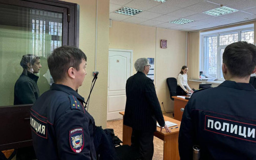 Игорь Красновский в Октябрьском районном суде Ижевска, январь 2025 года