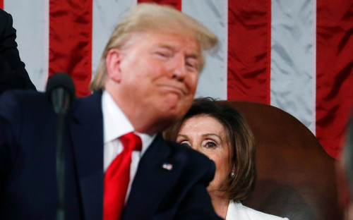 Дональд Трамп и&nbsp;Нэнси Пелоси
