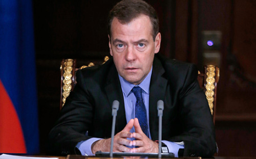 Премьер-министр РФ Дмитрий Медведев


