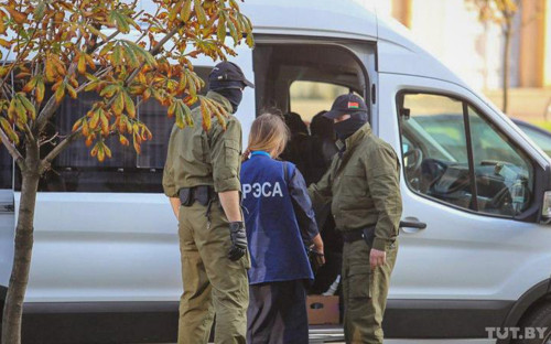 Задержание Марии Войтович